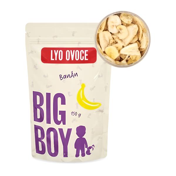 BIG BOY® Banán plátky sušené mrazem