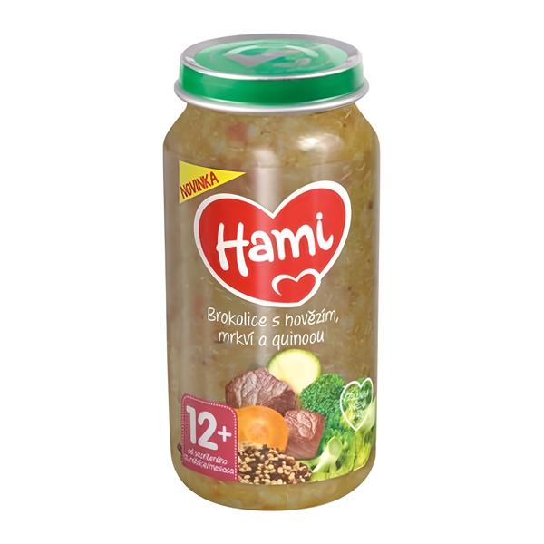 Hami Maso-zeleninový příkrm Brokolice s hovězím, mrkví a quinoou Košík.cz