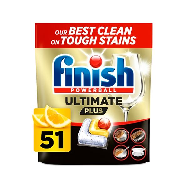 Finish Ultimate Plus kapsle do myčky nádobí - Lemon