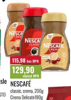 NESCAFÉ, classic, crema, 200g