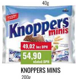 KNOPPERS MINIS. 200g