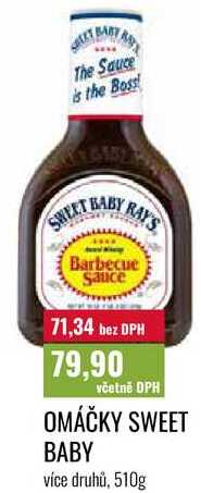 OMÁČKY SWEET BABY 510g  