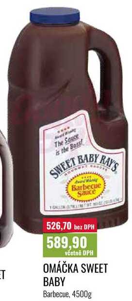 OMÁČKA SWEET BABY 4500g  
