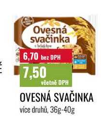 OVESNÁ SVAČINKA 36g-40g