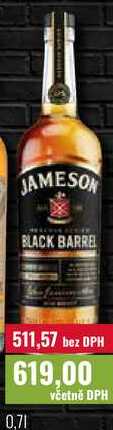 JAMESON BLACK BARREL 0,7l
