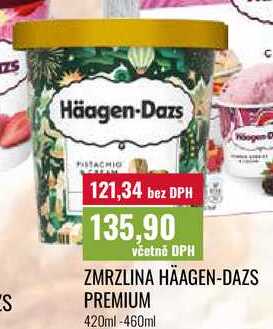 ZMRZLINA HÄAGEN-DAZS PREMIUM 420ml-460ml