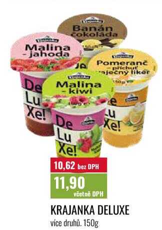 KRAJANKA DELUXE, více druhů, 150g 