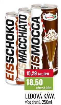 LEDOVÁ KÁVA, více druhů, 250ml 