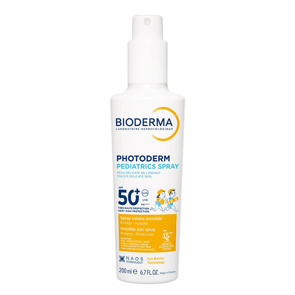 Bioderma Photoderm Pediatrics opalovací sprej SPF 50+ 200 ml
