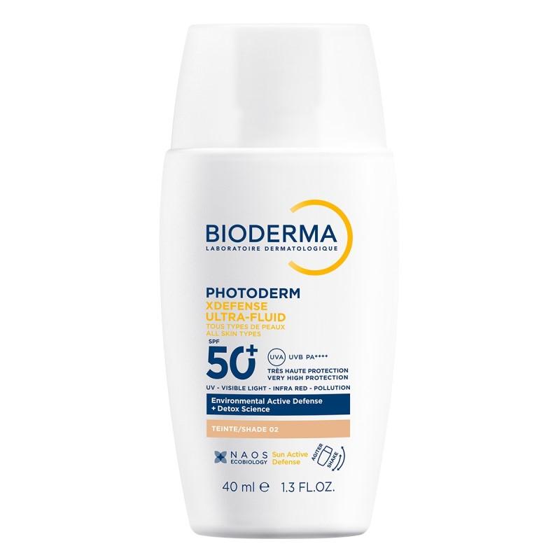 Bioderma Photoderm Xdefense ultrafluidní ochrana 02 světlý SPF 50+ 40 ml Lékárna LEMON