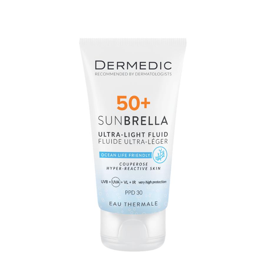 Sunbrella Ultra lehká emulze na opalování SPF 50+ kuperózní a hyperreaktivní pleť 40 ml Lékárna LEMON