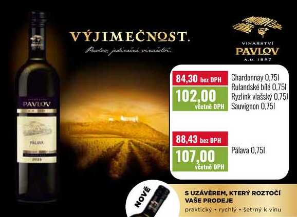 VINAŘSTVÍ PAVLOV 0,75l