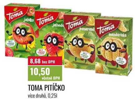TOMA PITÍČKO 0,25l