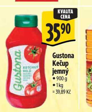 Gustona Kečup jemný 900 g