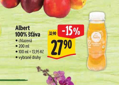 Albert 100% šťáva