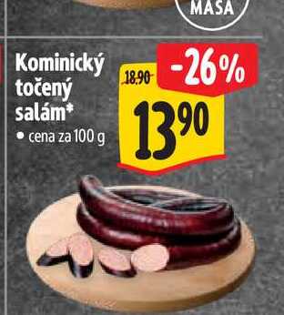 Kominický točený salám 100 g