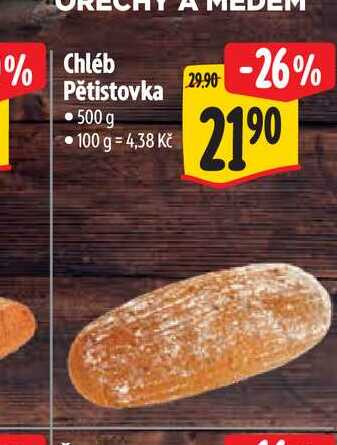 Chléb Pětistovka 500 g