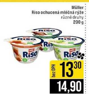 Müller Riso ochucená mléčná rýže různé druhy 200 g