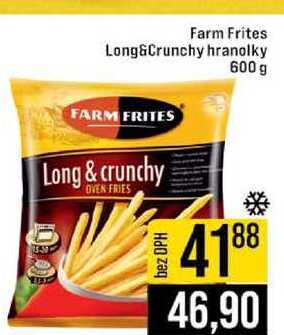 Farm Frites Long&Crunchy hranolky 600 g