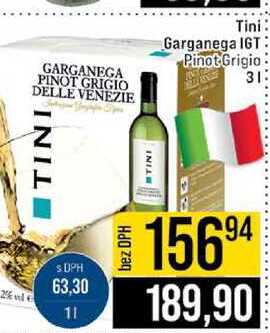 Tini Garganega IGT Pinot Grigio 3l