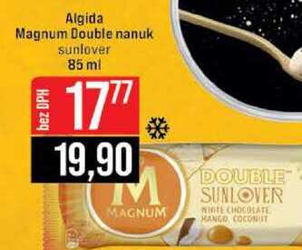 Algida Magnum Double nanuk sunlover 85 ml