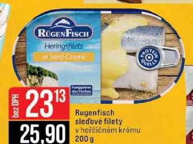 Rugenfisch sledové filety v hořčičnem krému 200 g