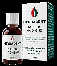 HERBADENT roztok na dásně BENU