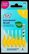TePe Original mezizubní kartáčky z bioplastu 0,7 mm žluté BENU