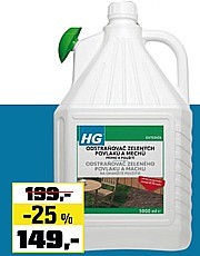 HG ODSTRAŇOVAČ ZELENÝCH POVLAKŮ 5 L OBI