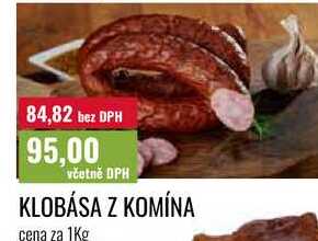 KLOBÁSA Z KOMÍNA cena za 1Kg