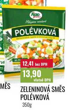 ZELENINOVÁ SMĚS POLÉVKOVÁ 350g