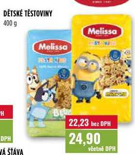 DĚTSKÉ TĚSTOVINY 400 g