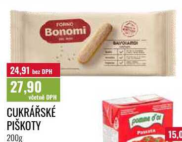 CUKRÁŘSKÉ PIŠKOTY 200g