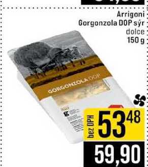 Arrigoni Gorgonzola DOP sýr dolce 150 g 