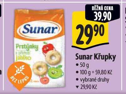 Sunar Křupky 50 g Albert
