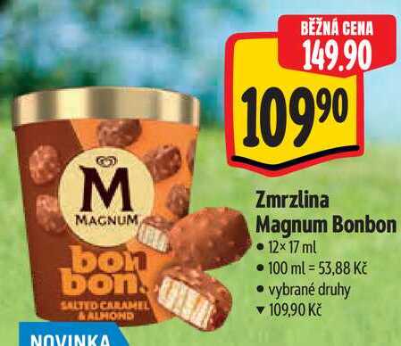Zmrzlina Magnum Bonbon 12×17 ml