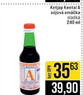 Ketjap Kental A sójová omáčka sladká 240 ml 