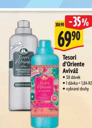   Tesori d'Oriente Aviváž   38 dávek 