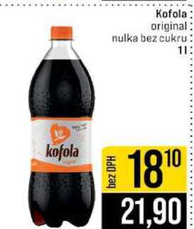Kofola original nulka bez cukru 1l