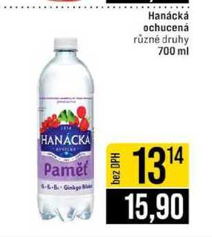 Hanácká ochucená různé druhy 700 ml
