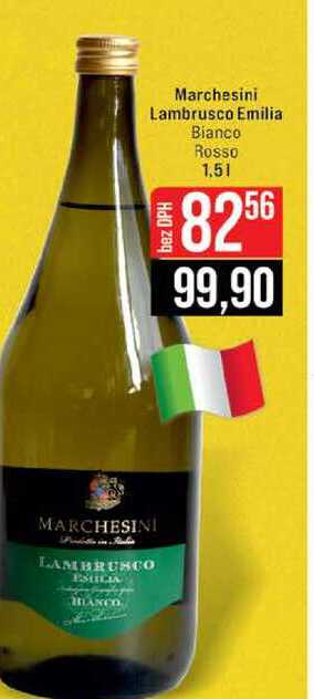 Marchesini Lambrusco Emilia Bianco Rosso 1,5l