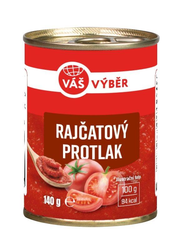 VÁŠ VÝBĚR Rajčatový protlak, 140 g
