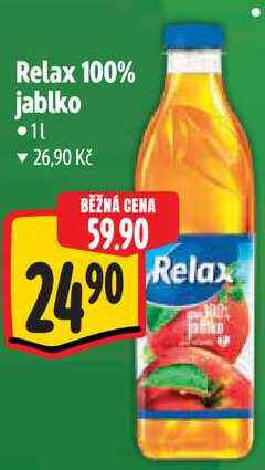 Relax 100% jablko, 1 l