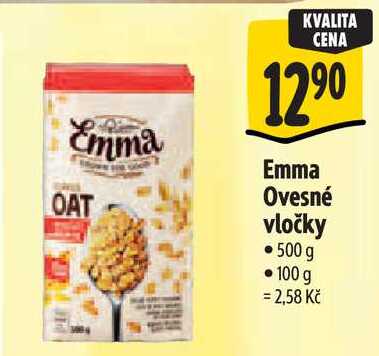 Emma Ovesné vločky, 500 g