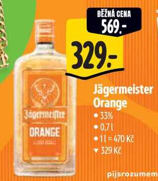Jägermeister Orange, 0,7 l