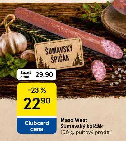 Maso West Šumavský špičák, 100 g