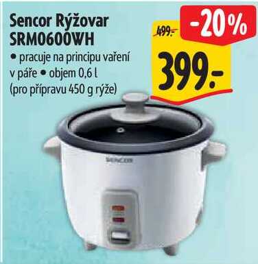 Sencor Rýžovar SRM0600WH