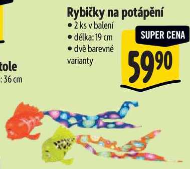 Rybičky na potápění, 2 ks Albert