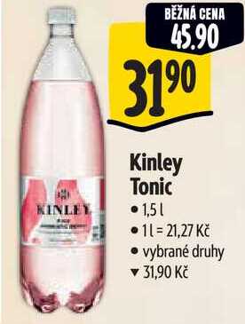 Kinley Tonic, 1,5 l