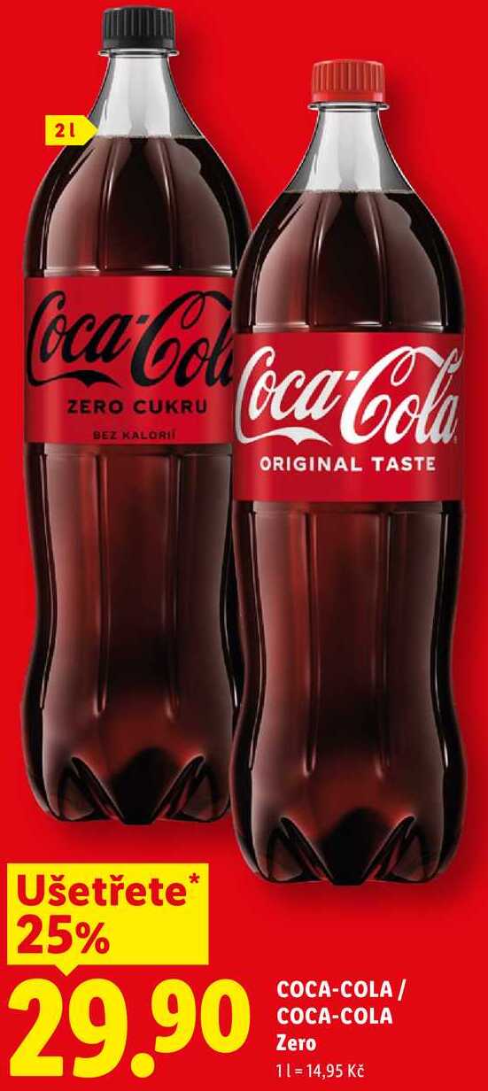 COCA-COLA/COCA-COLA Zero, 2 l